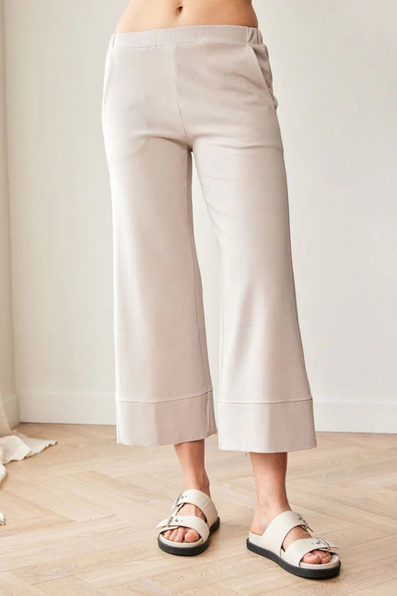 Peruzzi Sand Soft-Touch Hose mit tiefem Bündchen