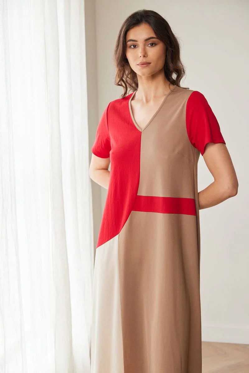 Peruzzi Colour Block Kleid