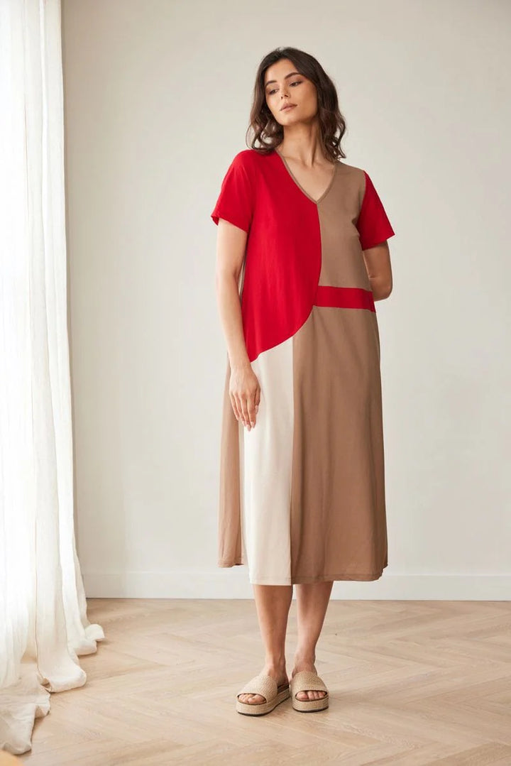 Peruzzi Colour Block Kleid