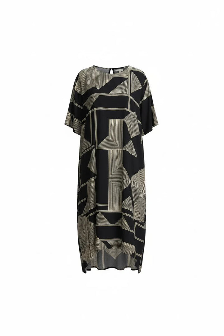Peruzzi Kleid mit geometrischem Muster