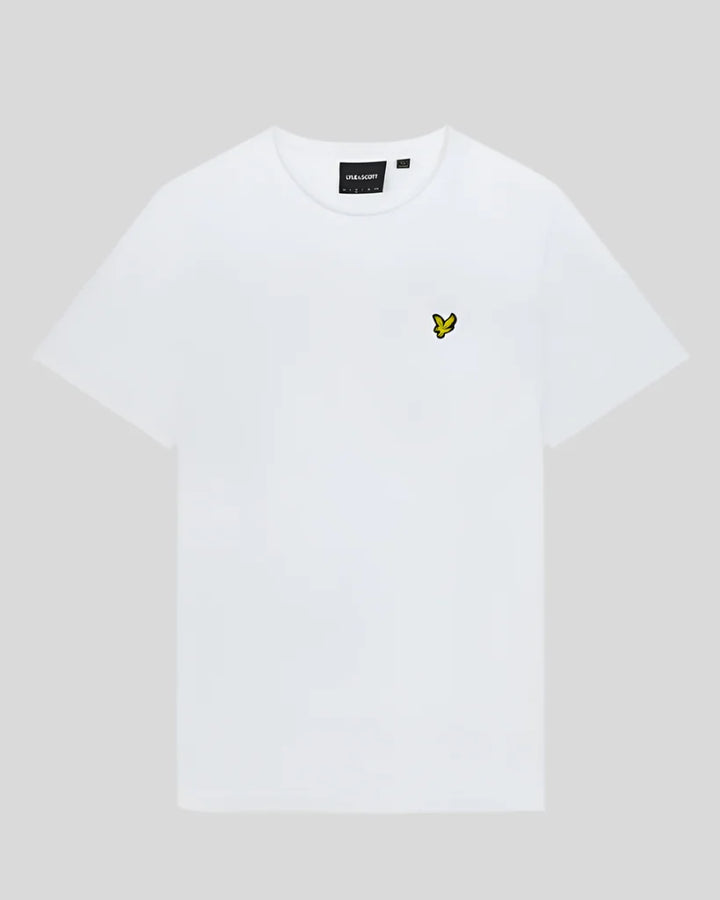 Lyle & Scott Cotton Crew Neck T-Shirt, White