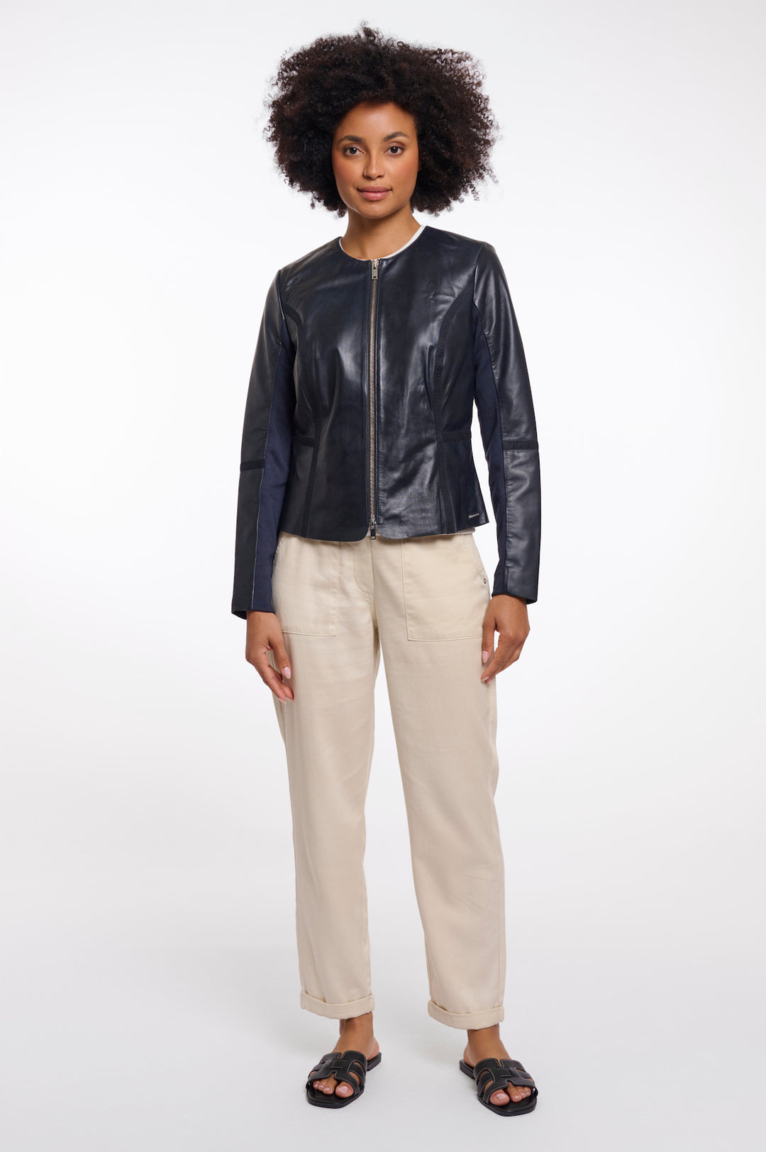 Marineblaue Jacke von Rino & Pelle Torri