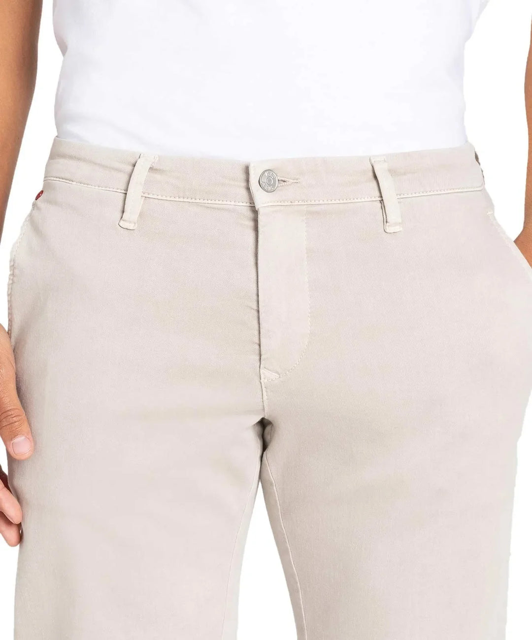 Mac Jeans Beige Modern Fit Driver Pant Chinos