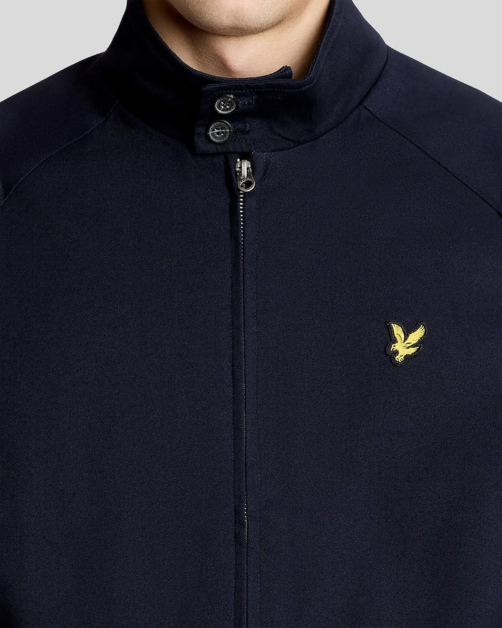 Lyle & Scott Cotton Harrington Jacket, Dark Navy