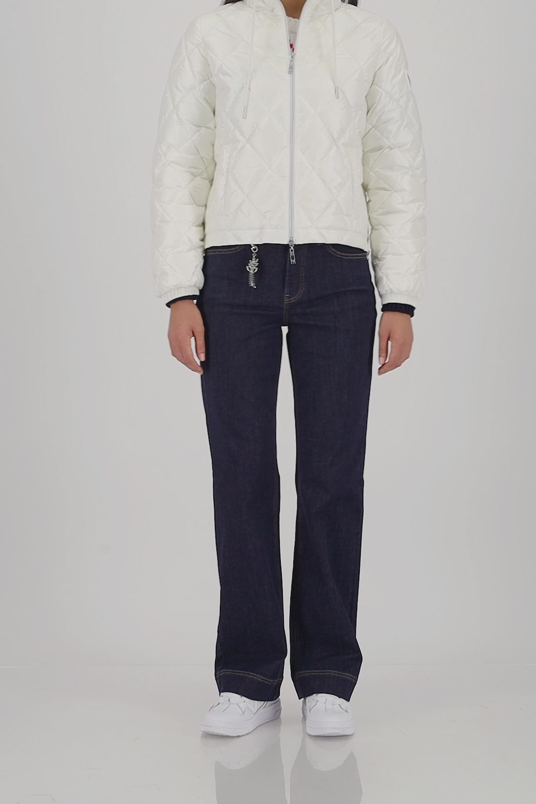 Monari Steppjacke in Off-White